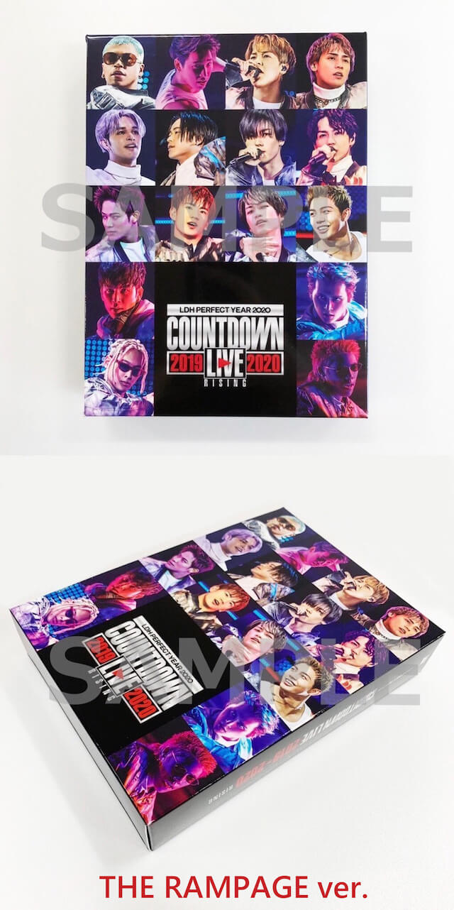 LDH PERFECT YEAR 2020 COUNTDOWN LIVE 2019▸2020「RISING」DVD & Blu