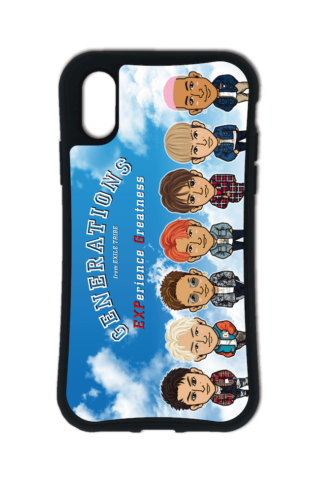 Generations Online Booth Mobile限定 着せ替えできるスマホケース登場 Exile Mobile