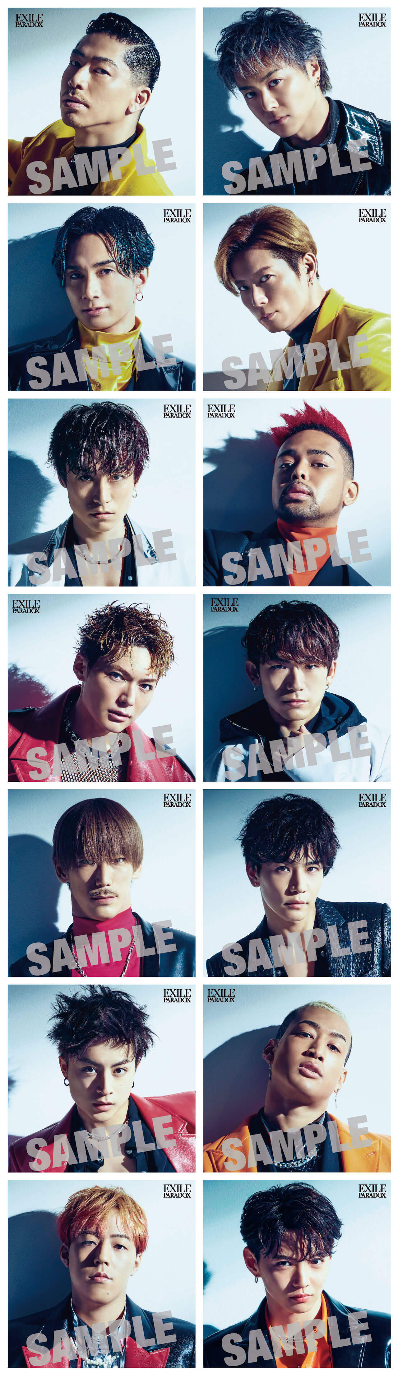 Exile New Single Paradox オフィシャルファンクラブ モバイルサイト特典ページ Exile Mobile