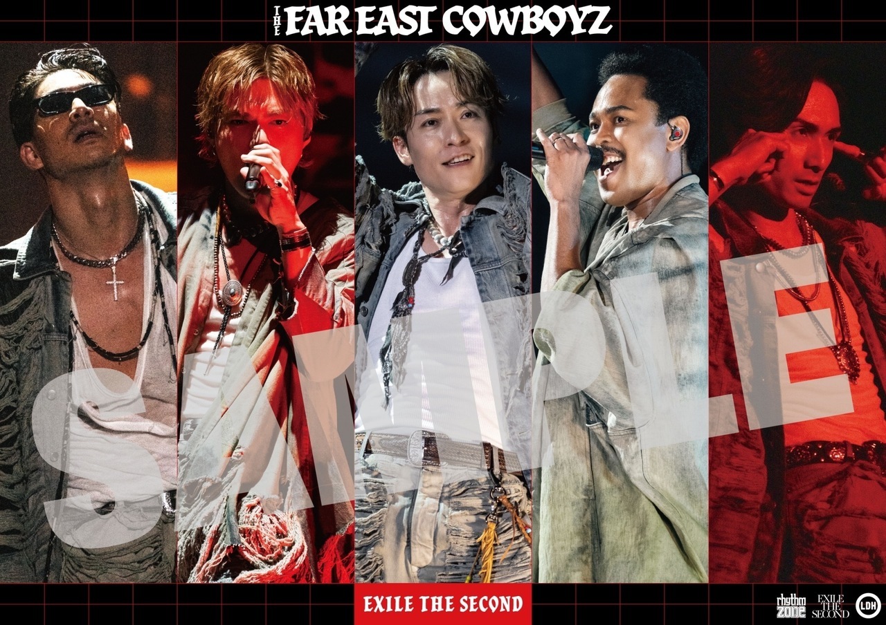 EXILE THE SECOND New Album『THE FAR EAST COWBOYZ』2024/6/5(水 